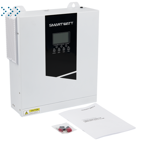 Солнечный инвертор SMARTWATT INV ECO II, 1.5 кВт, АКБ 12 В, 1 фаза, 1 MPPT